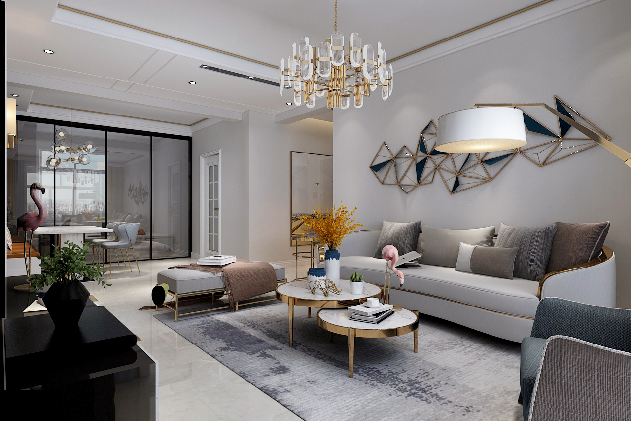 简约北欧风格房间装修黑白灰风格装修案例